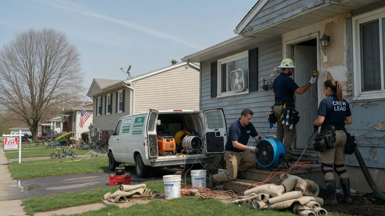 Flood Cleanup in Delafield, WI near me