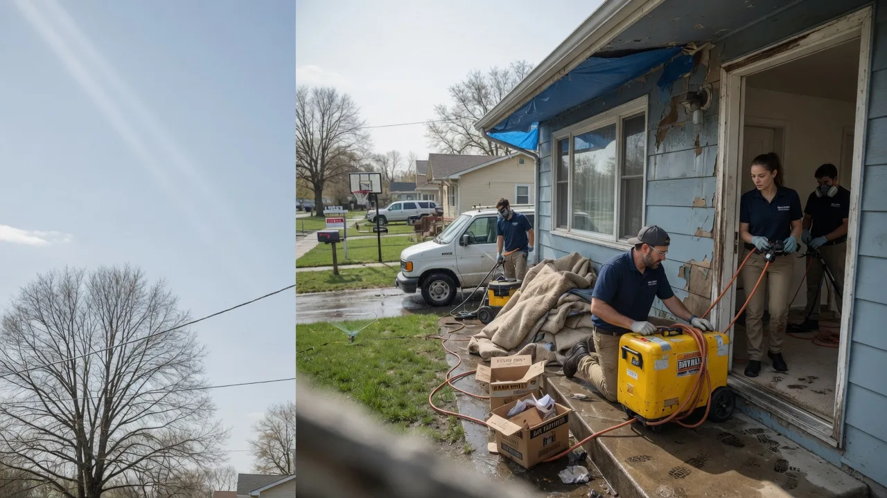 Basement Flood Cleanup in Delafield, WI near me